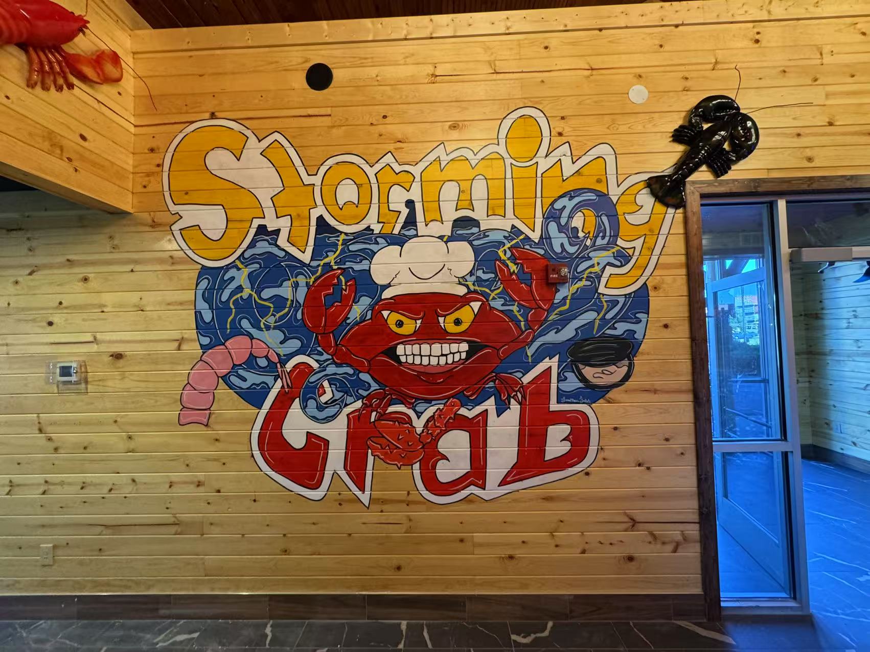 Storming Crab Pigeon Forge Entrance